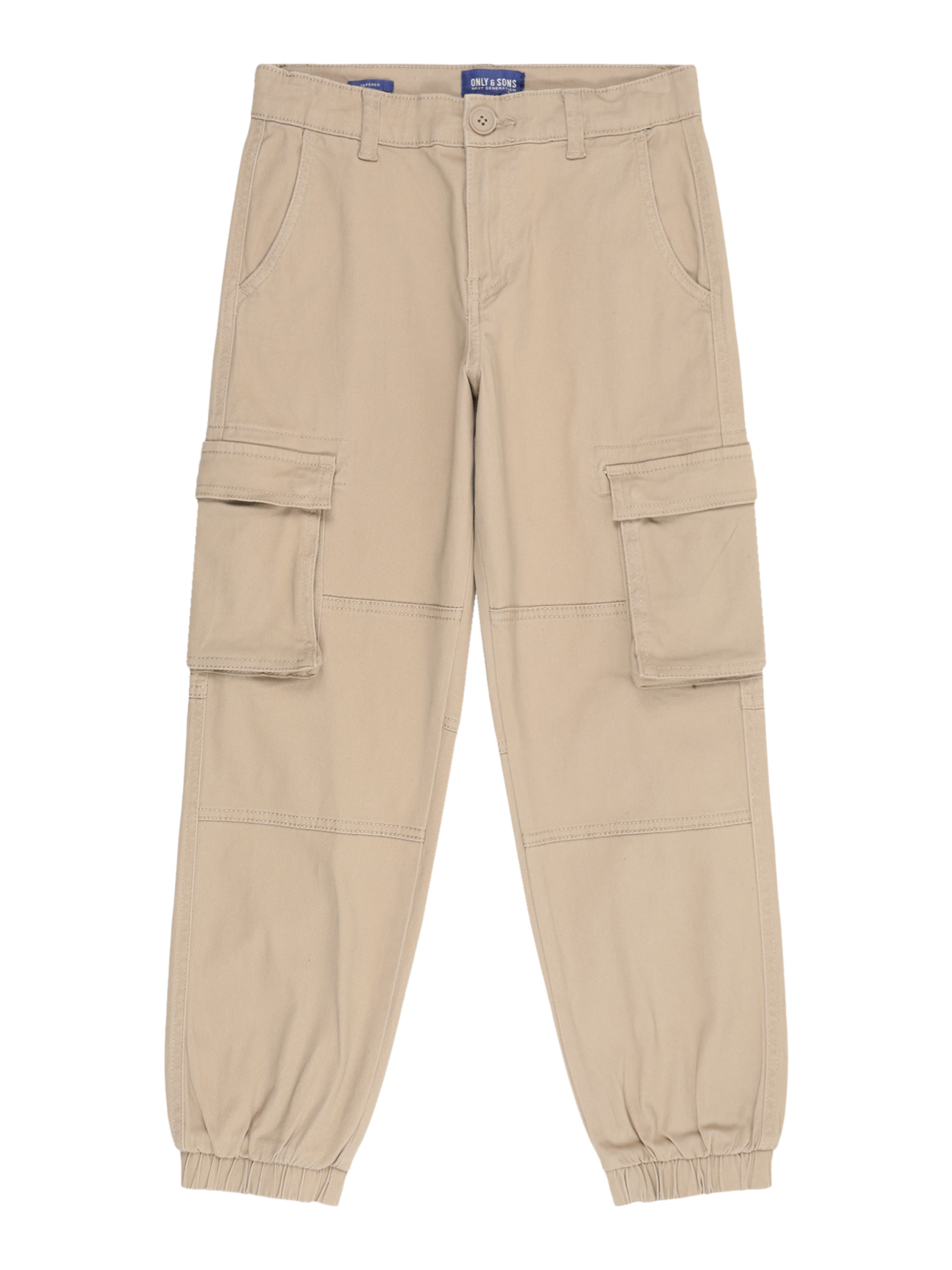 Effilé Pantalon &#x27;OSJCAM&#x27; Only &amp; Sons Junior en beige : devant