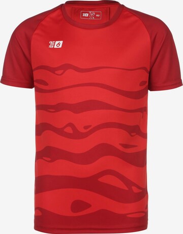 OUTFITTER Performance Shirt 'Ika' in Red: front