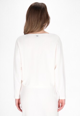 DreiMaster Klassik Вязаная кофта 'Classic Look' в Белый