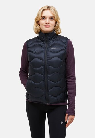 Gilet de sport 'Helium' PEAK PERFORMANCE en noir : devant
