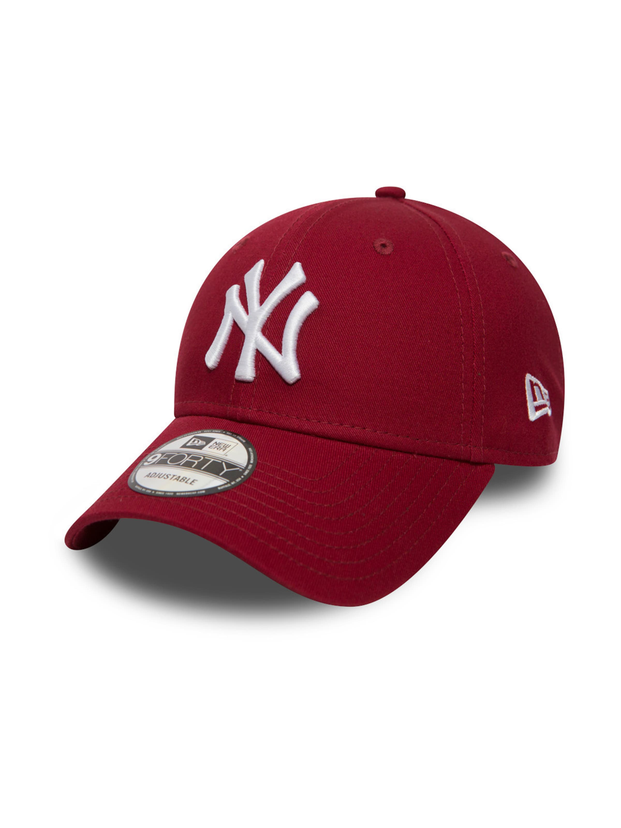 NEW ERA Cap 'Forty New York Yankees' in Red: front