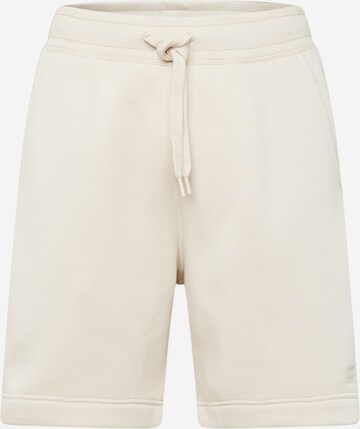 G-Star RAW Loosefit Broek 'Premium core' in Beige: voorkant