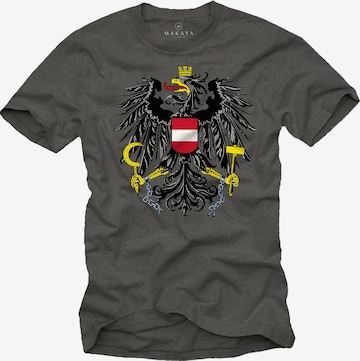 MAKAYA Shirt in Grey: front