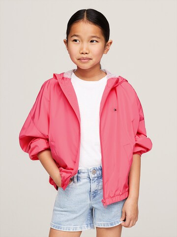 TOMMY HILFIGER Between-Season Jacket 'Essential' in Pink: front