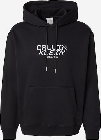 Calvin Klein Collegepaita värissä musta: etupuoli