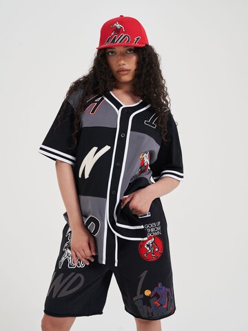 Regular Pantalon AND1 en noir : devant