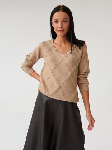 TATUUM Pullover in Beige: predná strana