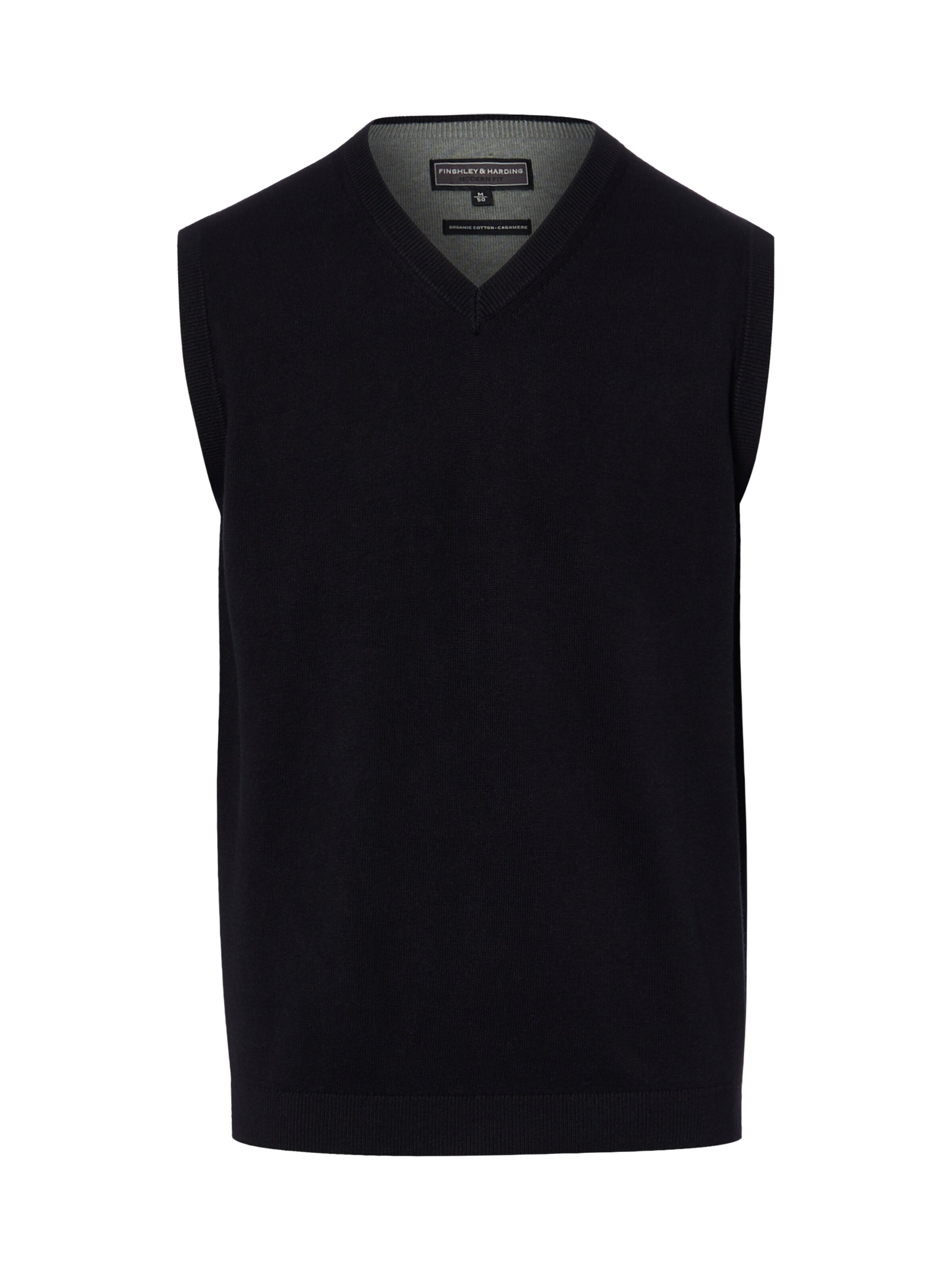 Finshley & Harding Slipover in Black: front