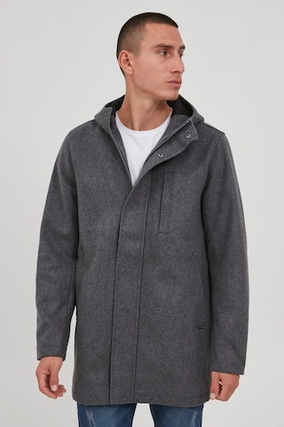 11 Project Between-Seasons Coat 'Knud' in Grey: front