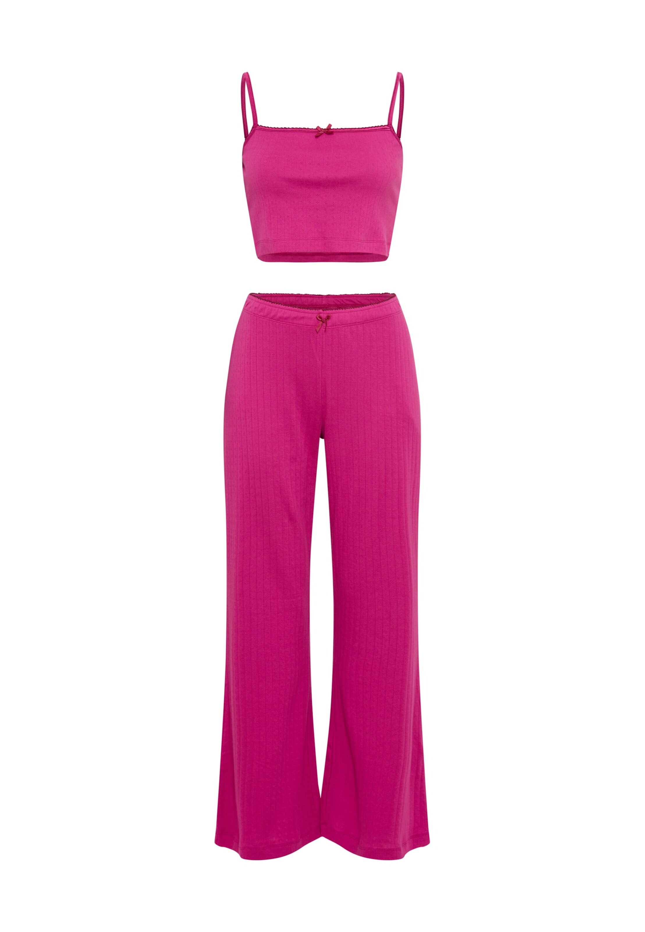 LSCN by LASCANA Pizsama - rózsaszín: elől