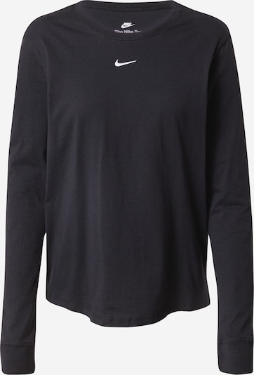 Nike Sportswear Shirts i sort / hvid, Produktvisning