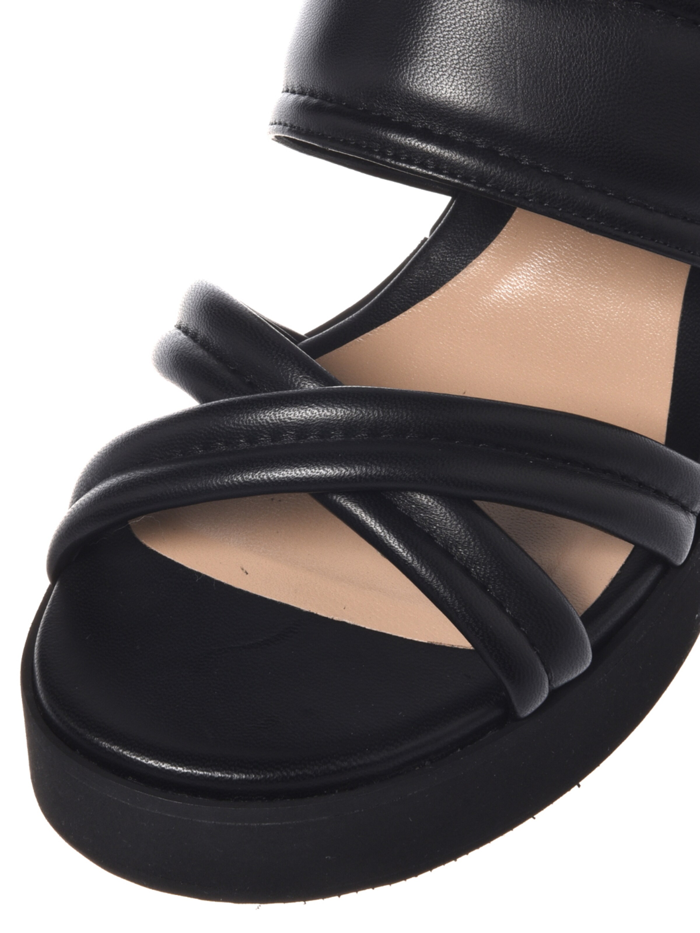 BALDININI Strap Sandals in Black