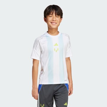 ADIDAS PERFORMANCE Funktionsshirt 'Messi' in Weiß: Vorderseite