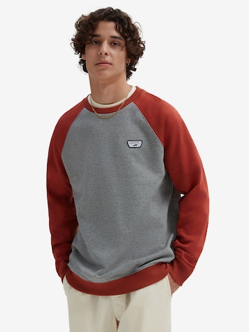 VANS - Sweatshirt 'Rutland III' em cinzento: frente