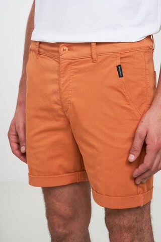 recolution Regular Chino Pants 'Marjoram' in Orange