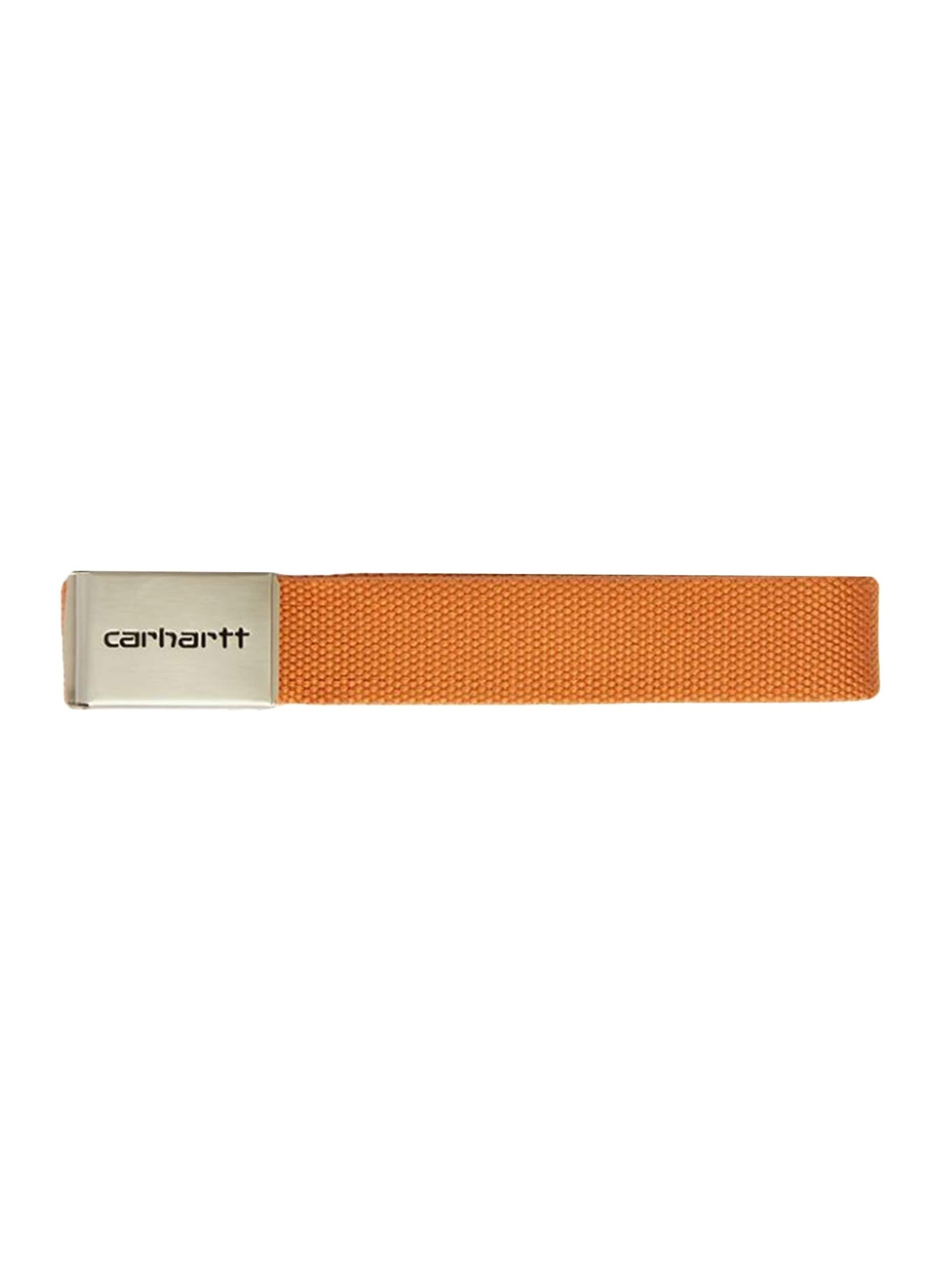Carhartt WIP Pasek 'CLIP BELT CHROME CLOCKWORK ORANGE' w kolorze mieszane kolory: przód