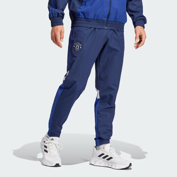 ADIDAS PERFORMANCE Regular Sports trousers in Blue: front