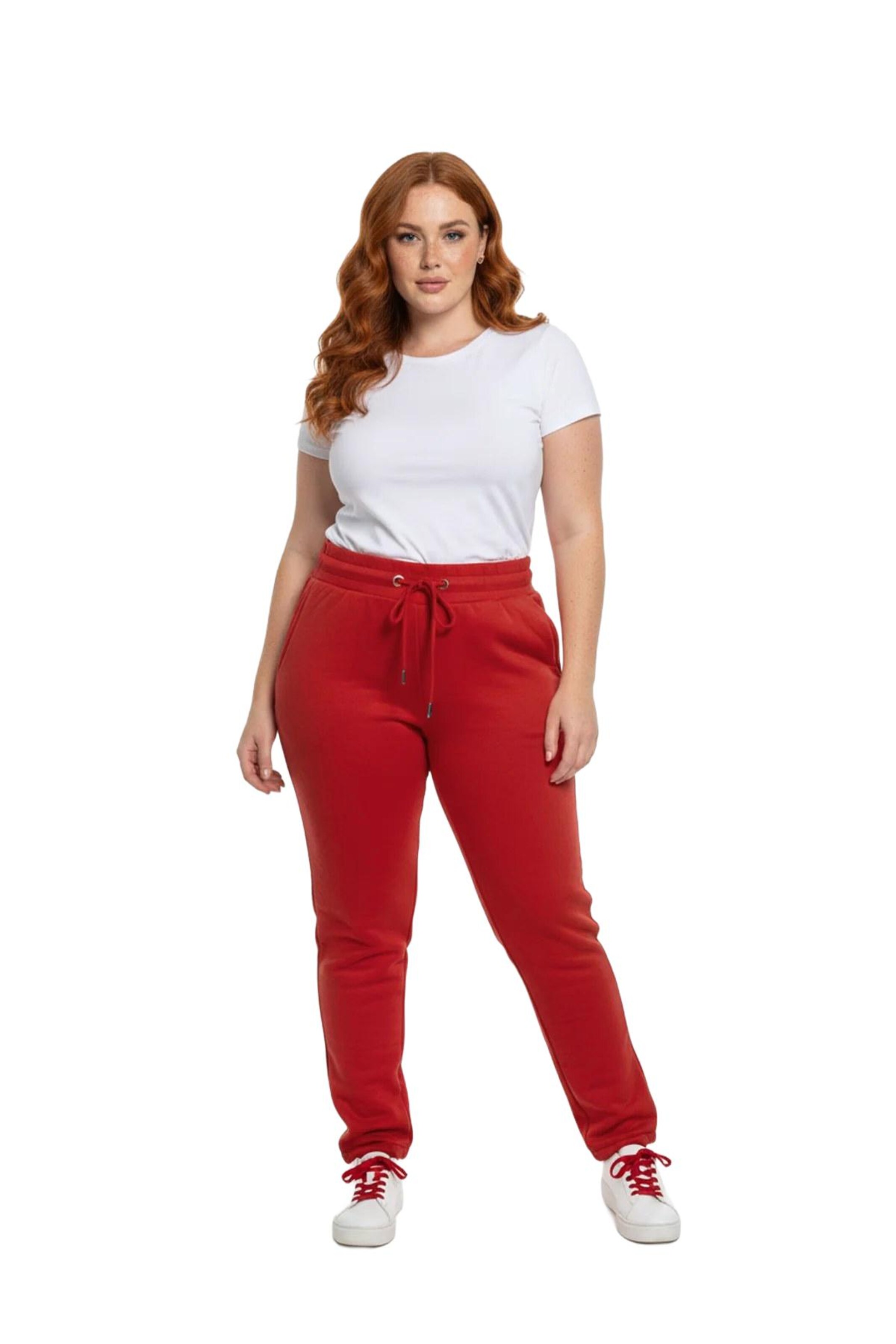 Shape Of You Regular Hose in Rot
