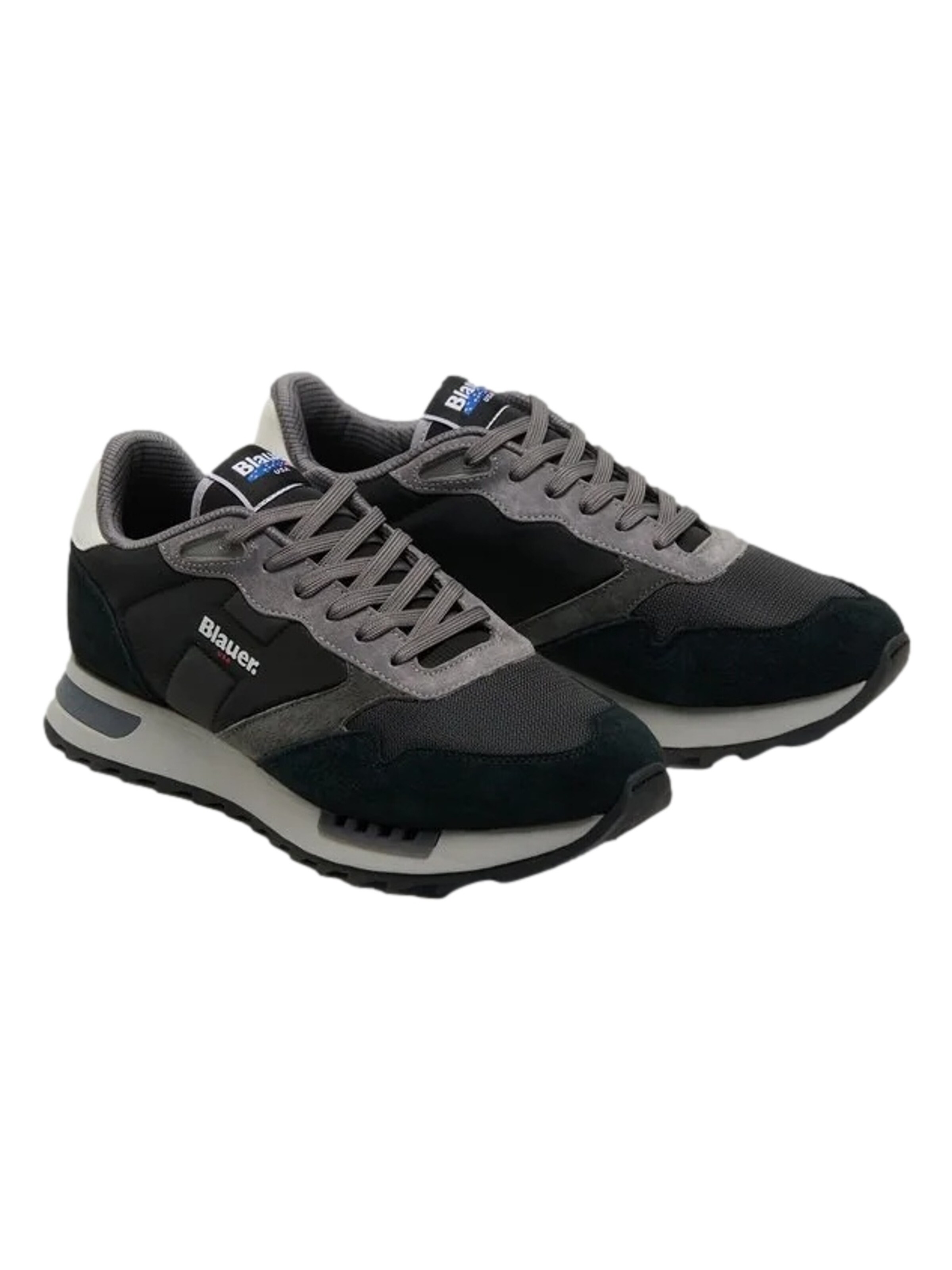 Blauer.USA Sneakers laag 'RYDER 01' in Grijs