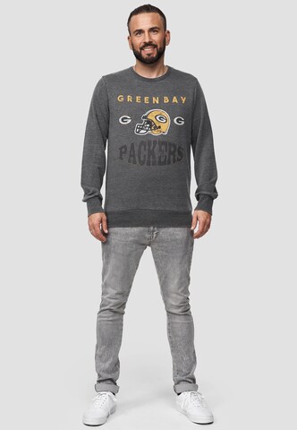 Recovered Sweatshirt 'Green Bay Packers' in Grey