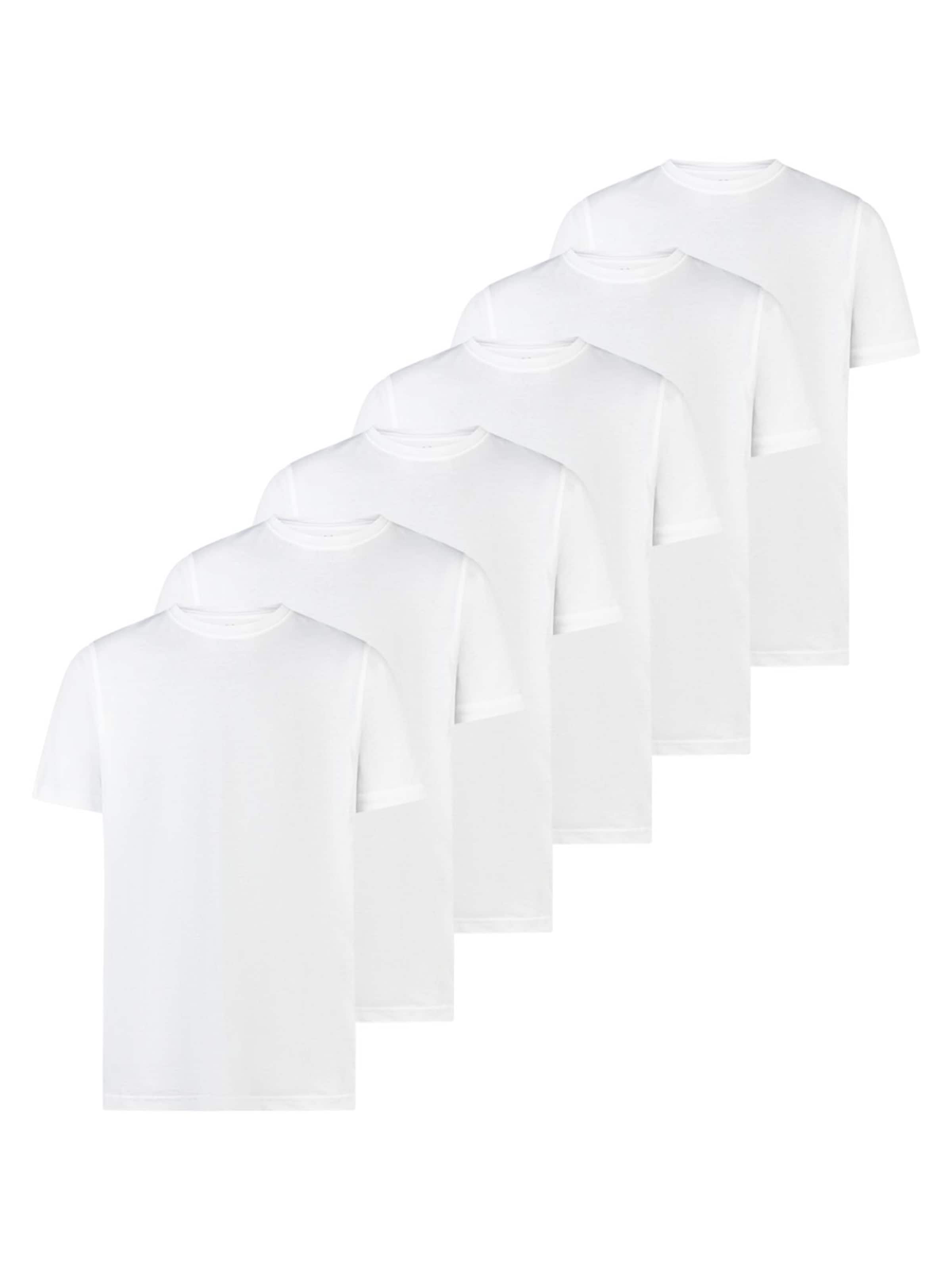 LERROS Shirt 'Basic'‌‌‌‌‌‌‌‌‌‌ in Weiß: Vorderseite