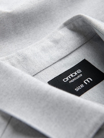 Ombre Regular fit Button Up Shirt 'OM-SHCS-0148' in Grey