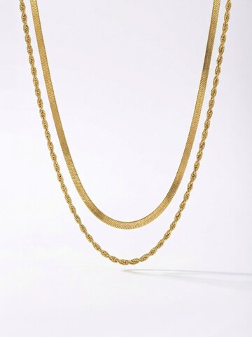 Nemomatheo Kette 'Rope & Silk'‌‌‌‌‌‌‌‌ in Gold