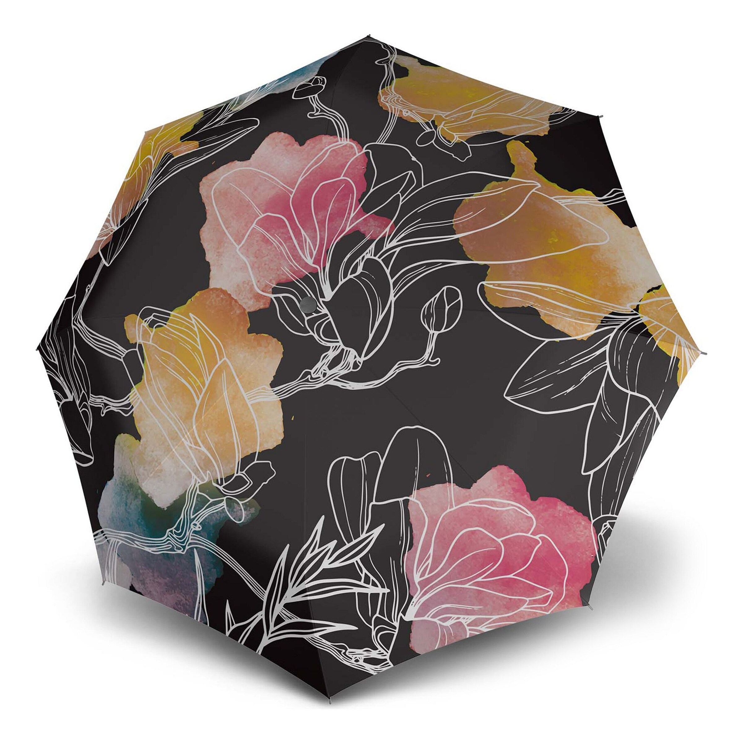 Parapluie KNIRPS en noir : devant