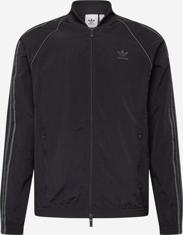 ADIDAS ORIGINALSPrijelazna jakna - crna boja: prednji dio