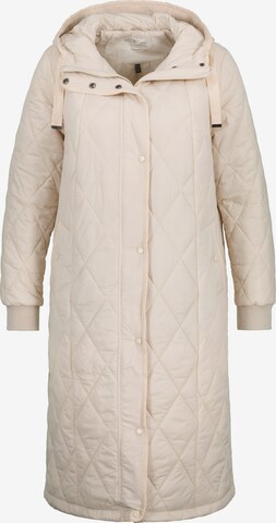 Ulla Popken Raincoat in Beige: front