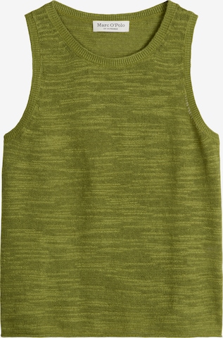 Tops en tricot Marc O'Polo en vert : devant