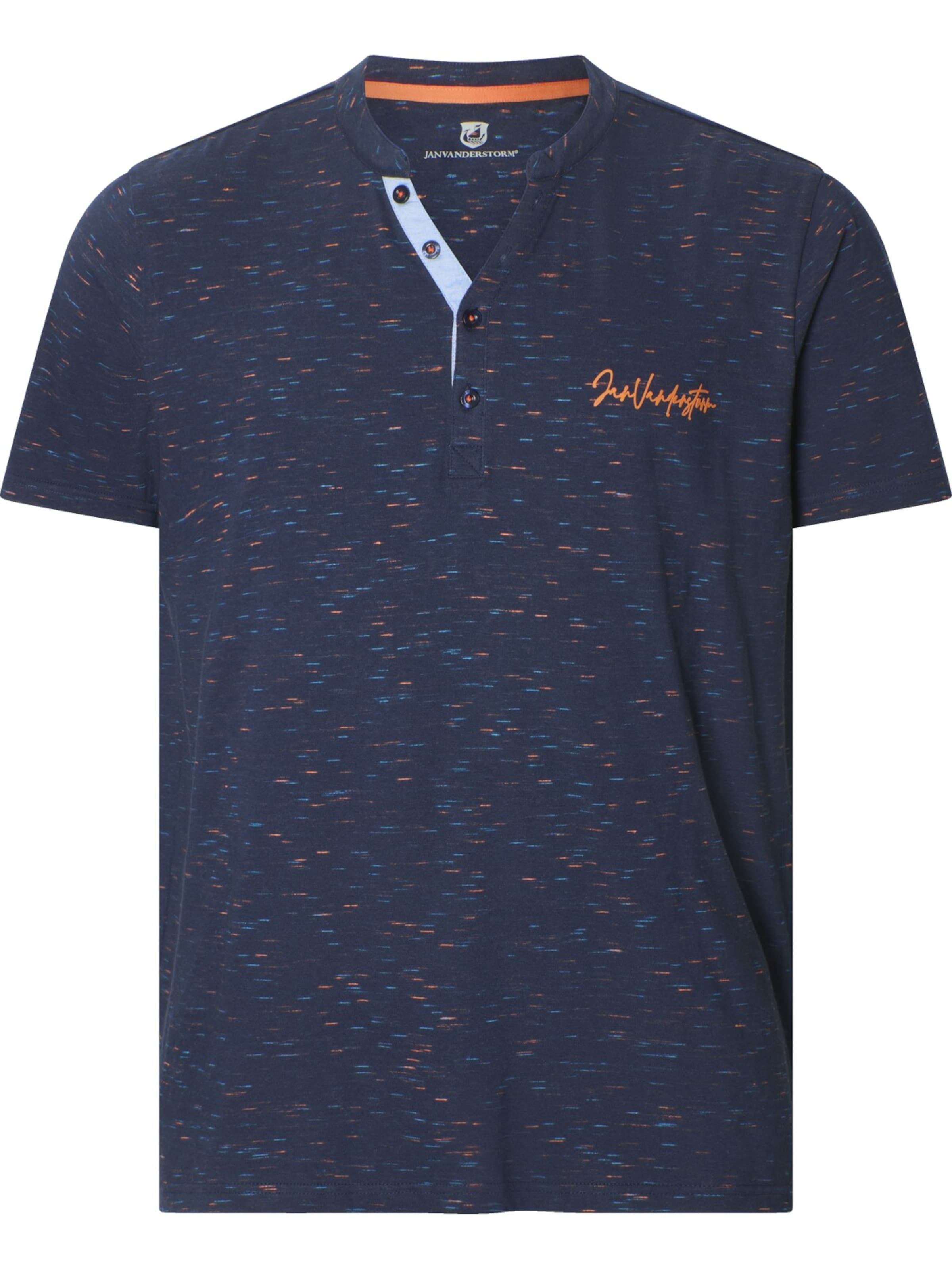 Jan Vanderstorm Shirt 'Gaane' in Blue: front