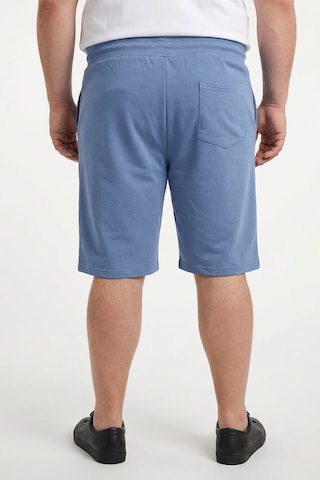 Men Plus Regular Trousers in Blue