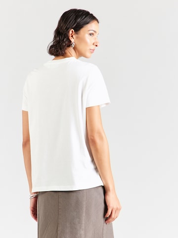 Tricou 'VIPURE FOIL' de la VILA pe alb