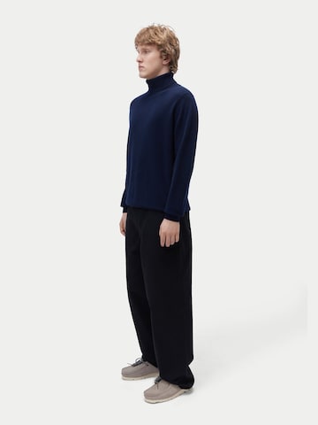 GOBI Cashmere Pullover 'Men's Essential Turtleneck Cashmere Sweater'‌ in Blau