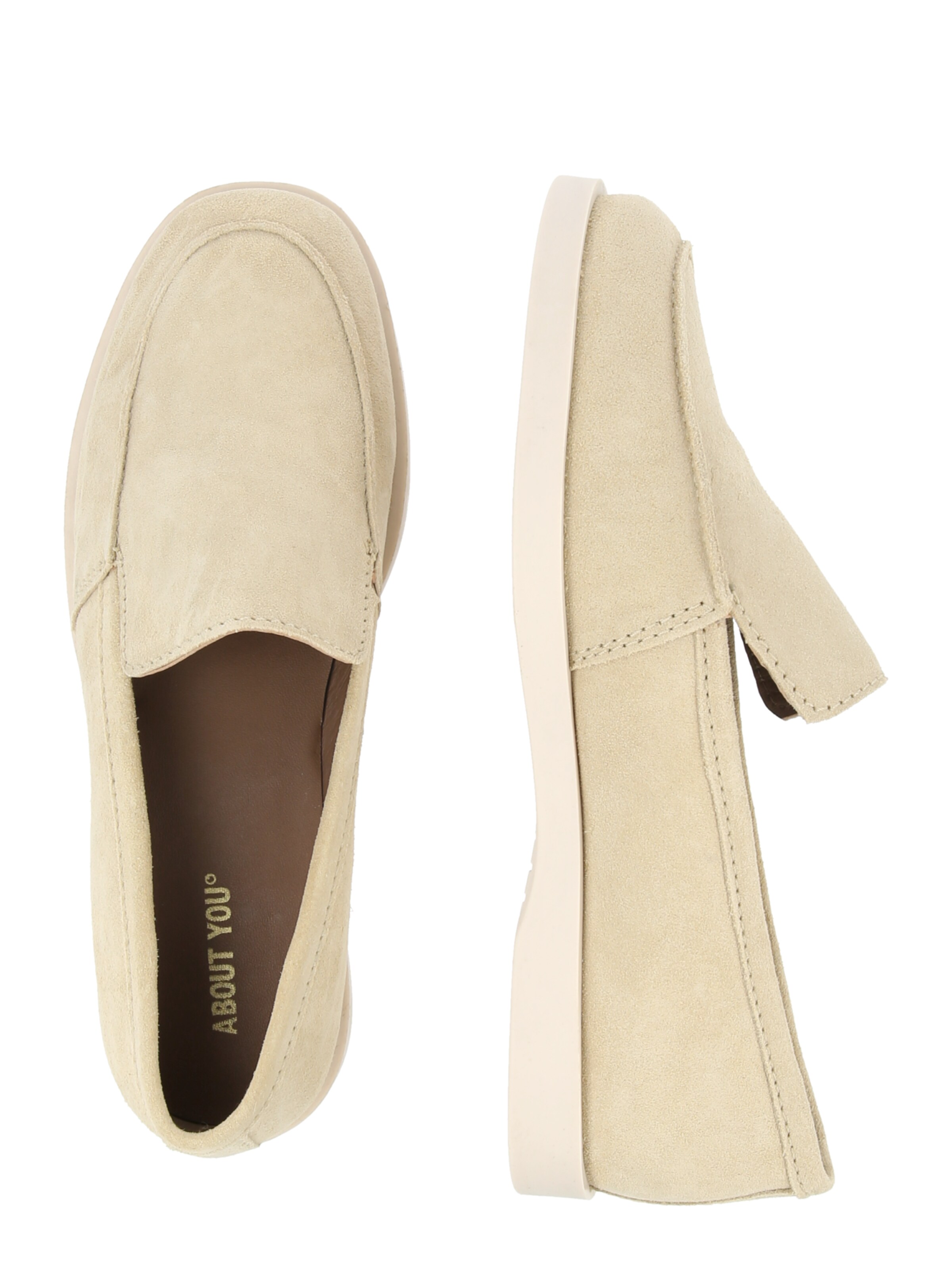 Chaussure basse 'Enya' ABOUT YOU en beige