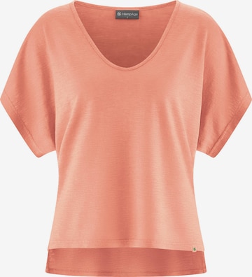 HempAge Shirt in Orange: front