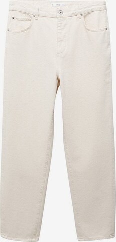 MANGO MAN Loose fit Jeans 'Cosimo' in White: front