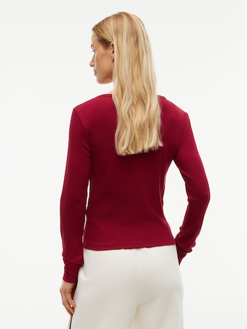 T-shirt 'Heritage' TOMMY HILFIGER en rouge
