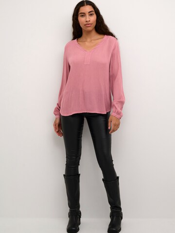 Kaffe Blouse 'KA Amber' in Roze