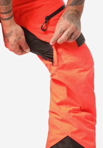 Superdry Snow Normalny krój Spodnie sportowe 'Pro Racer Rescue' w kolorze pomarańczowy