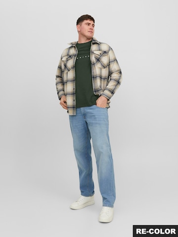 Jack & Jones Plus - Camiseta en verde