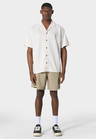 Coupe regular Chemise 'Studio Botanica' Pas De Monaco en beige
