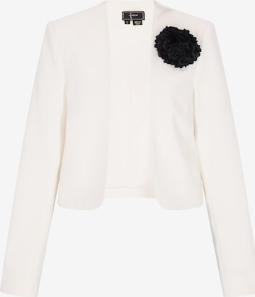 faina - Blazer en blanco: frente