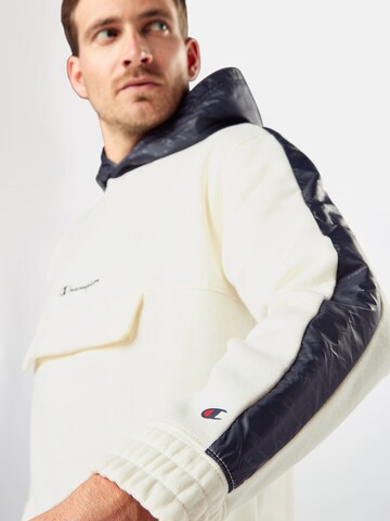 Champion Authentic Athletic Apparel Regularny krój Bluzka sportowa w kolorze biały