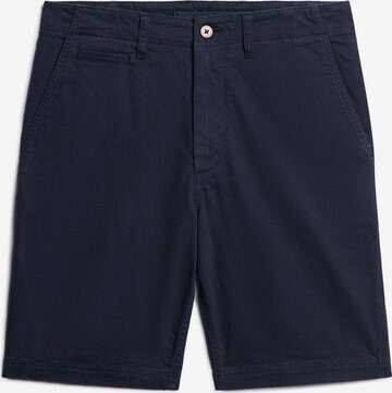 Superdry Chino Pants in Blue: front