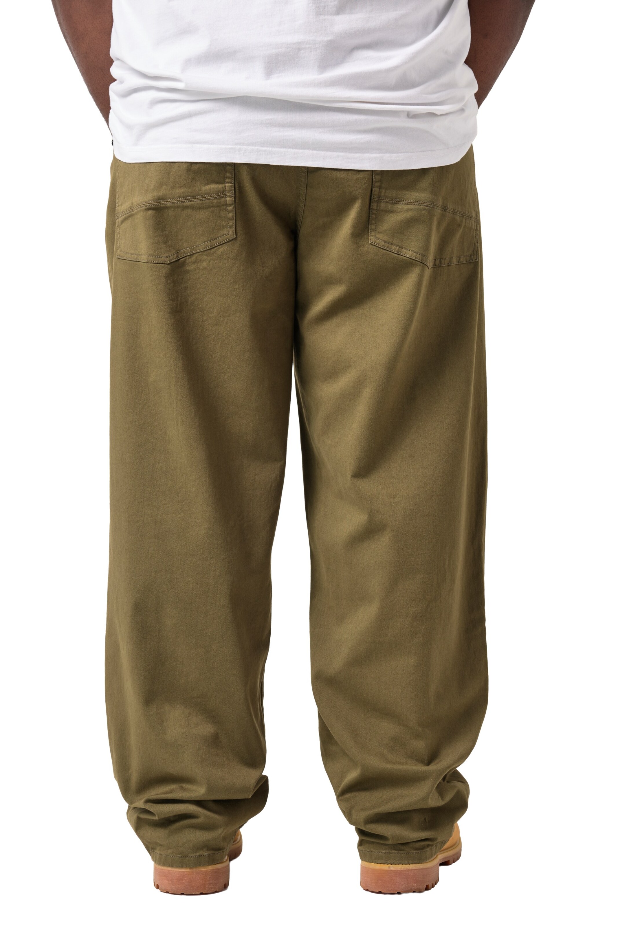 STHUGE Baggy Trousers in Brown