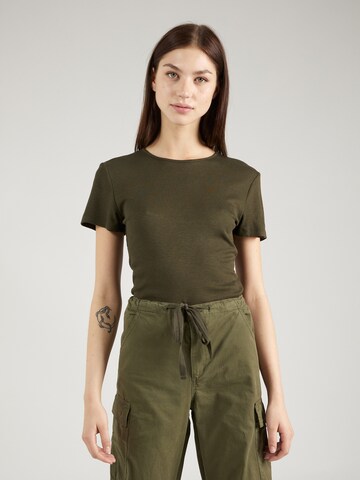 T-shirt 'Florence' ABOUT YOU en vert : devant