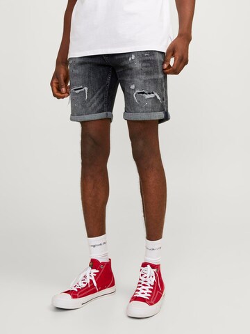 JACK & JONES Regular Jeans 'RICK' in Grijs: voorkant