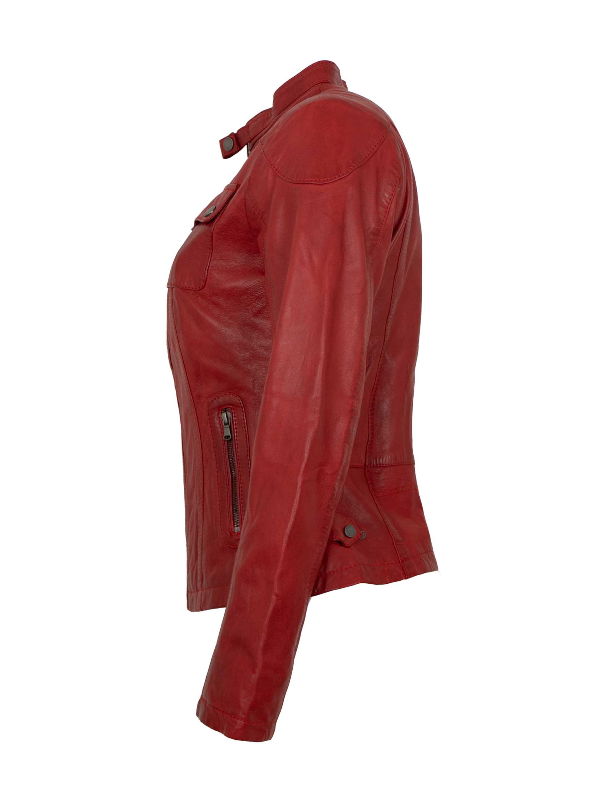 7ELEVEN Between-Season Jacket 'Anita' in Red